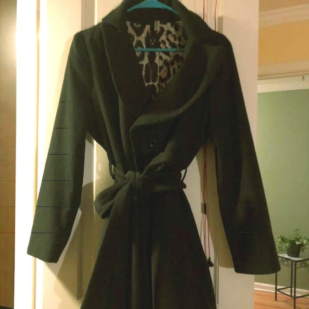Silk lined, cotton princess skirt bottom coat